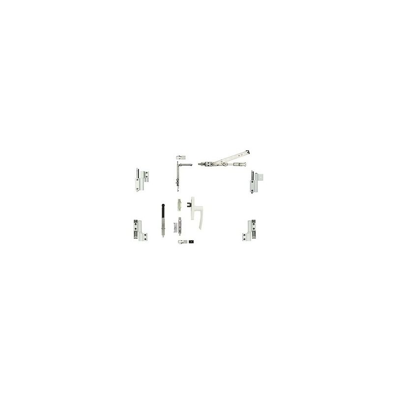 foto del prodotto fapim kit per inclinazione e rotazione galicube 2 v con cremonese gea bussola media da 562 a 1200 mm argento 1331gfg6