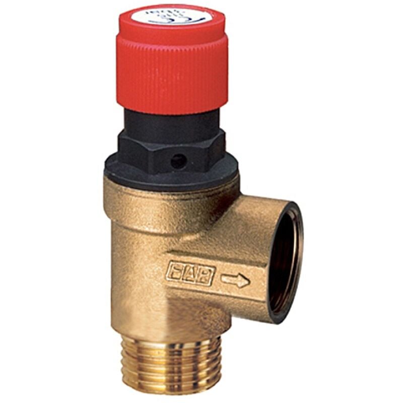foto del prodotto far 2002 valvola di sicurezza ordinaria maschio-femmina 1 2 x1 2 3 bar