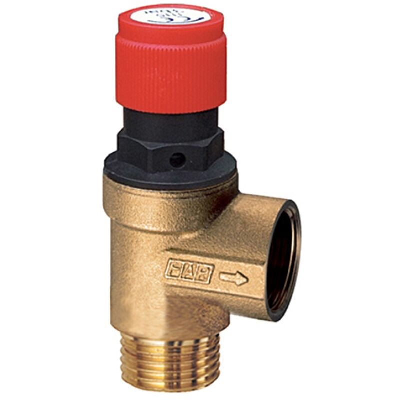 foto del prodotto far 2002 valvola di sicurezza ordinaria maschio-femmina 1 2 x1 2 6 bar