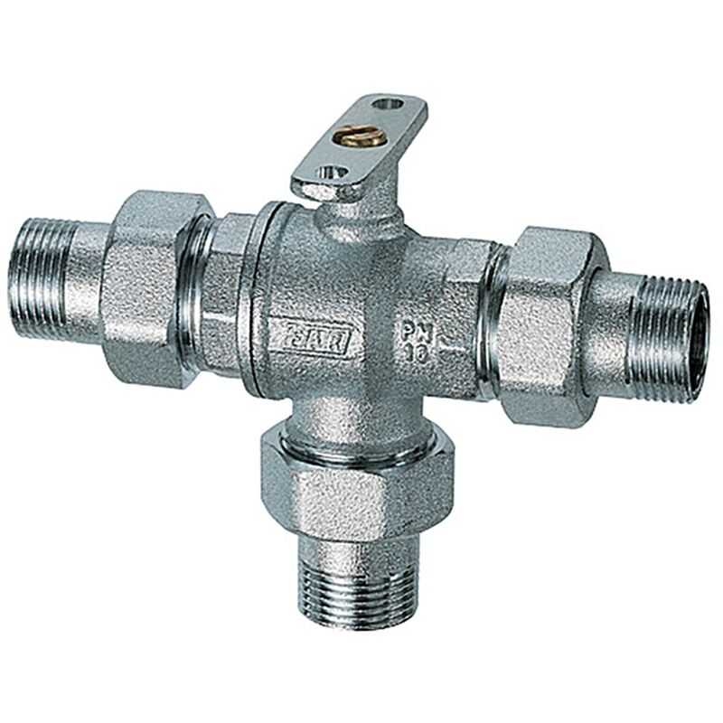 foto del prodotto far 3020 valvola di zona deviatrice a 3 vie motorizzabile m m a sfera 1 2 