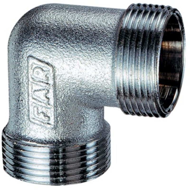 foto del prodotto far - raccordo curvo intermedio in ottone cromato m 24x19