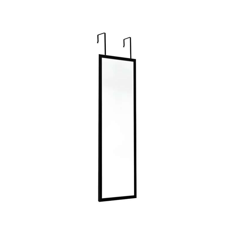 foto del prodotto far specchio per porta reymond 30x122 cm colore nero design elegante