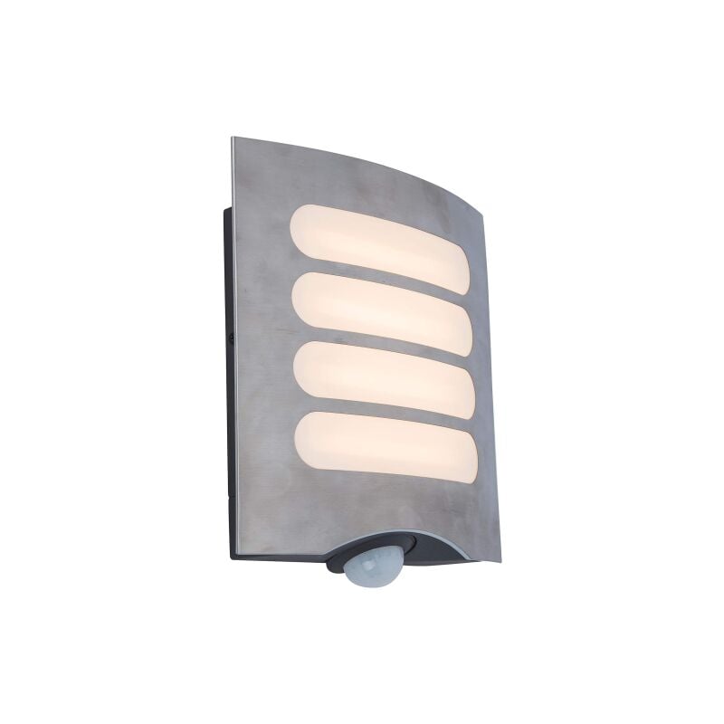 foto del prodotto farell lampada led per esterni 15 w, bianco con sensore lutec