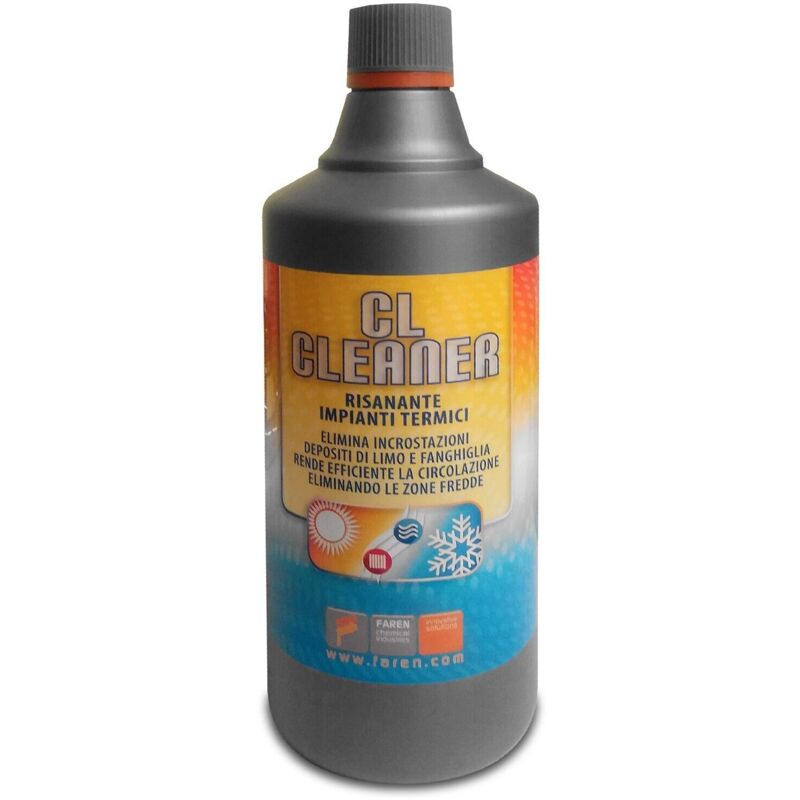 foto del prodotto faren cl cleaner trattamento risanante pulizia impianti riscaldamento 1 lt