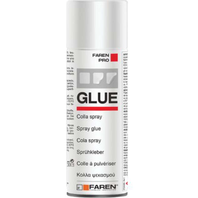 foto del prodotto faren colla spray c400 ml 400 12 pezzi