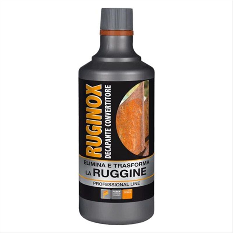 foto del prodotto faren convertitore sciogli ruggine ruginox adatto all eliminazione della ruggine 750 ml