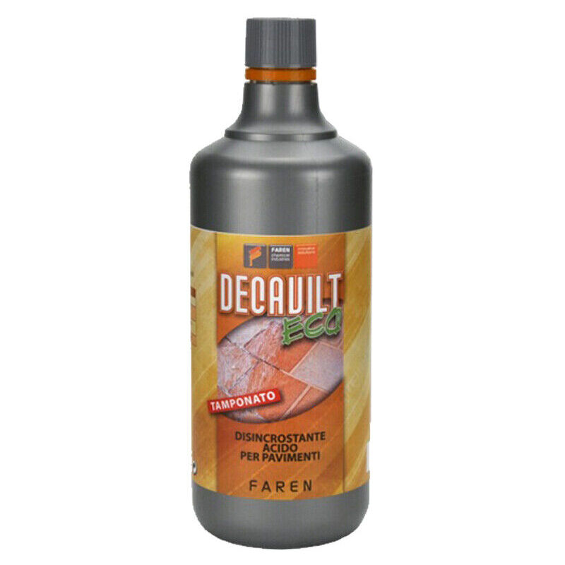 foto del prodotto faren decavil t eco acido disincrostante leggero dopoposa pavimenti 1 lt
