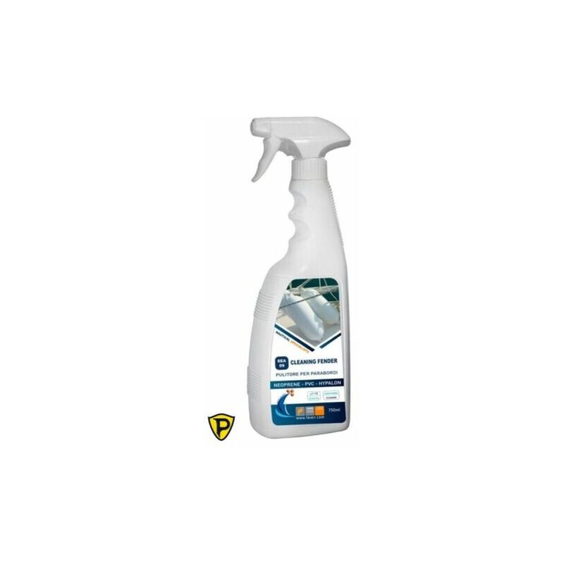 foto del prodotto faren pulitore parabordi barca gommone detergente liquido nautico spray 750 ml .