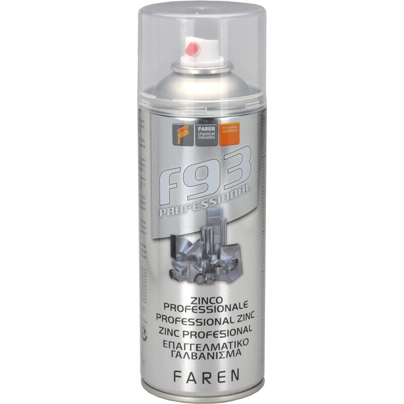 foto del prodotto faren spray zinco professionale 98 f 93 400 ml