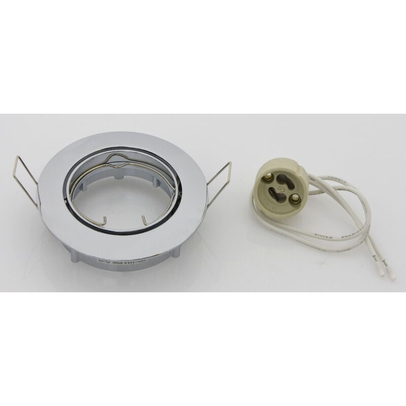 foto del prodotto faretti da incasso orien.x led gu10 cromo