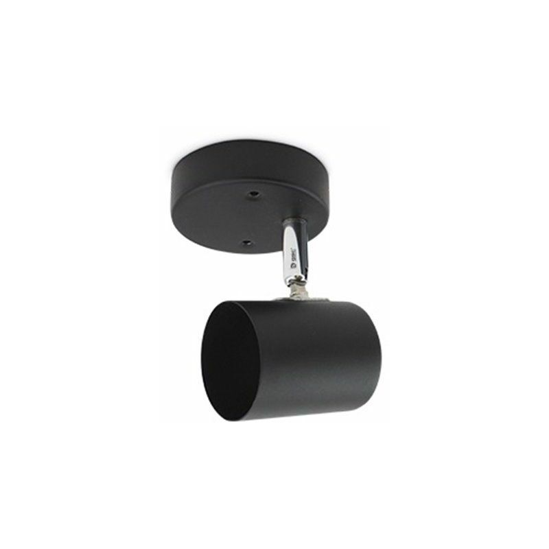 foto del prodotto faretto 1 elemento gu10 nero gsc 001905356