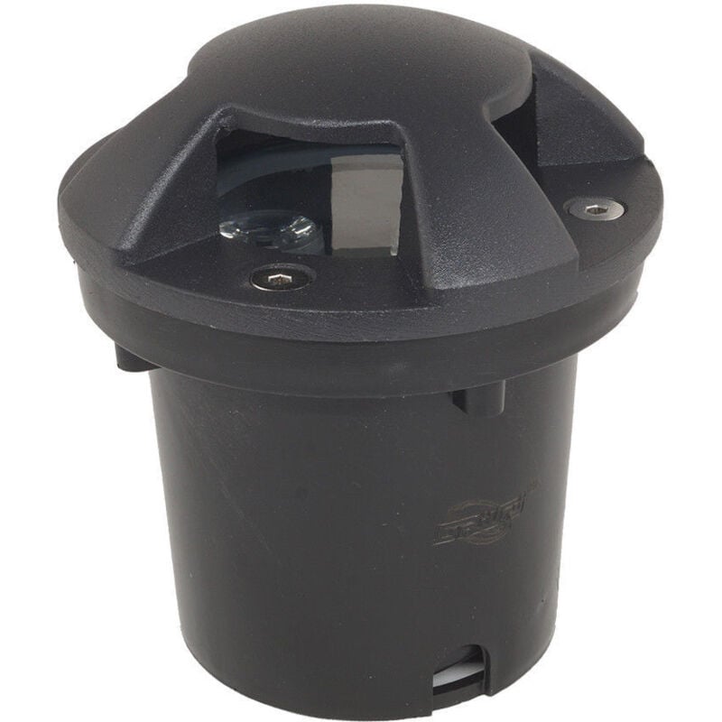 foto del prodotto faretto 3w watt led segnapasso terra tondo incasso 9901 luce bianca fredda 6000k