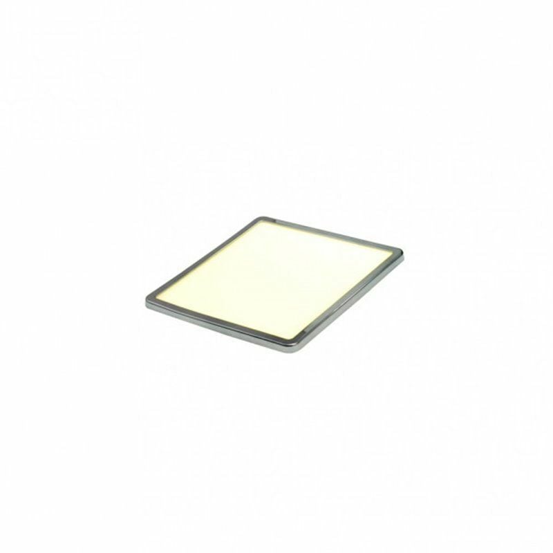 foto del prodotto faretto 8w 4000k cromo provvidenza 586lm 1x11,8x11,8 cm de incasso regolabile 4,5x4,5-8x8 cm