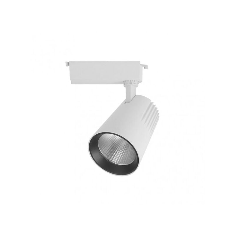 foto del prodotto faretto a binario 20w 4000k telma white 1800lm 36 orientabile 330 regx15,5x8,2 cm