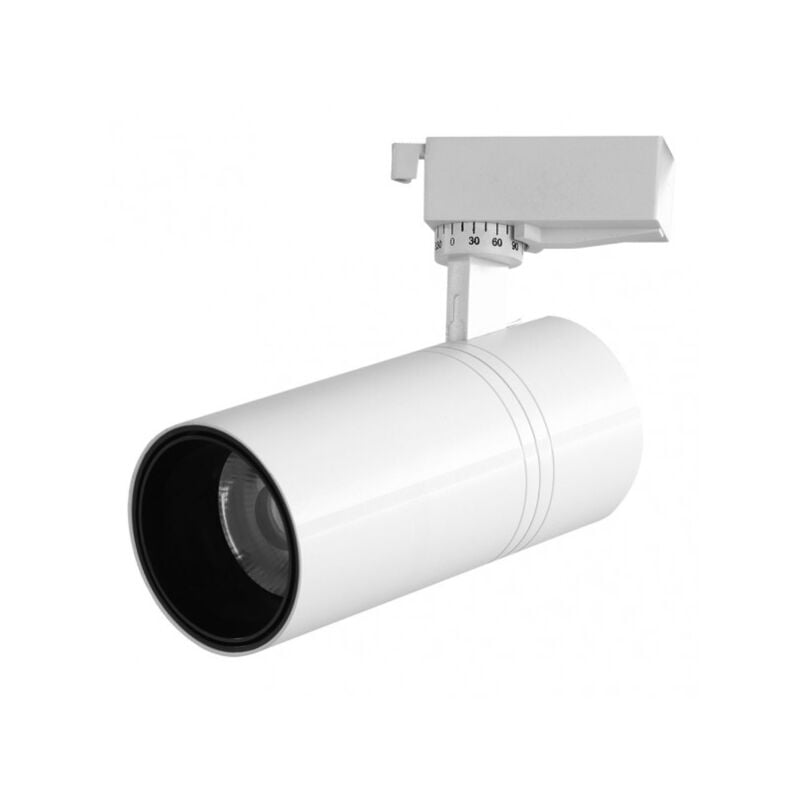 foto del prodotto faretto a binario 30w 6000k anzo white 2700lm 36 orientabile 330 regx22x7,5 cm