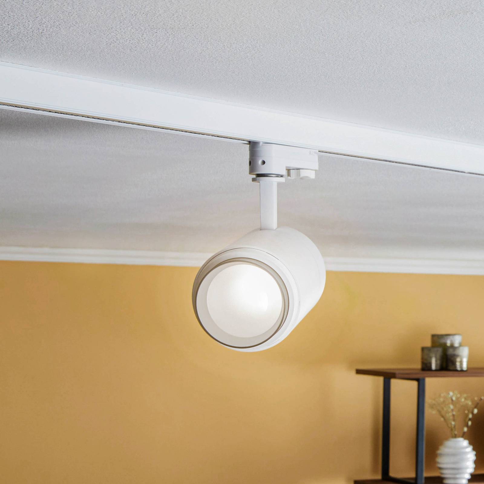 foto del prodotto faretto a binario led arcchio nanna, 3000k, bianco, dali