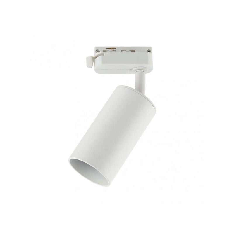foto del prodotto faretto a binario voronia 1xgu10 bianco 18,4x7,4x6 cm orientabile a 360 .