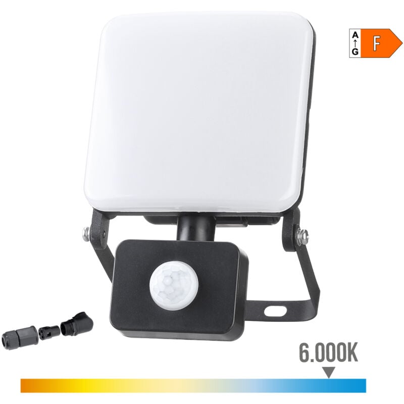foto del prodotto faretto a led 50w 4100lm 6000k a luce fredda con sensore senza cornice edm