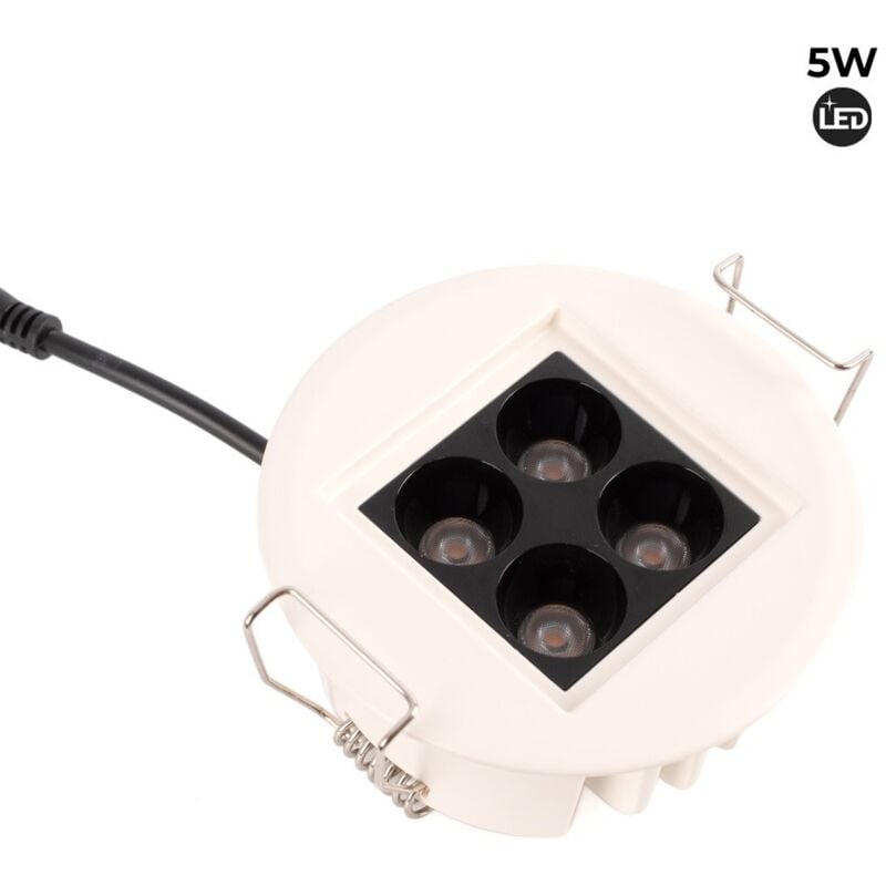 foto del prodotto faretto a led 5w 24 ugr18 osram chip bianco neutro