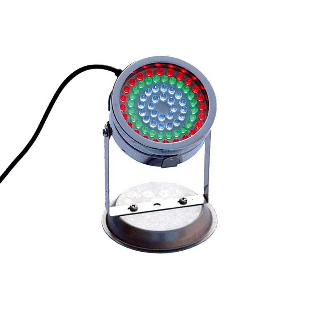 foto del prodotto faretto a led colorati per laghetti e giardini da 6 watt