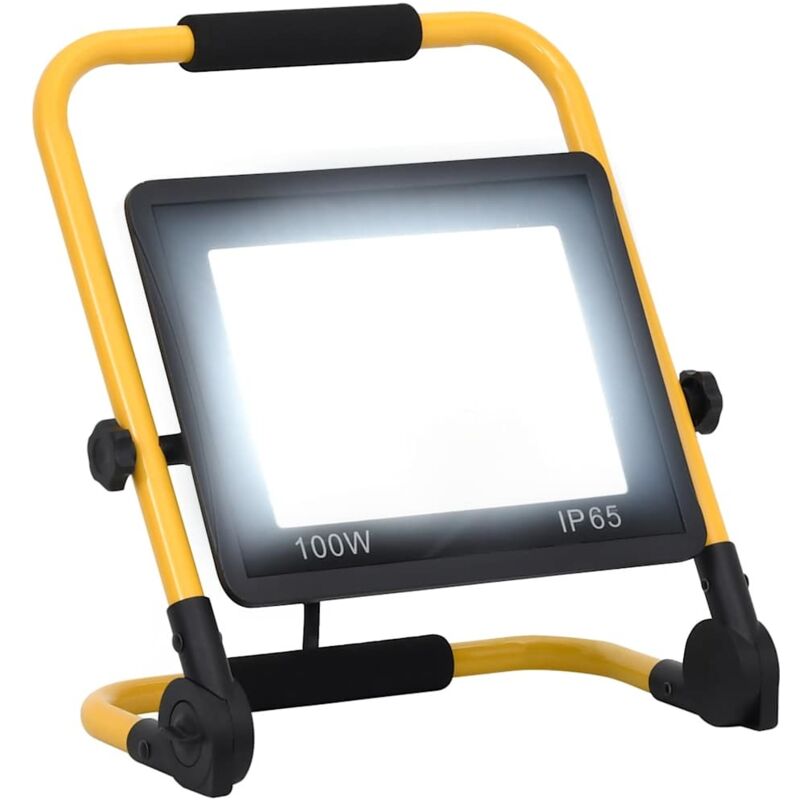 foto del prodotto faretto a led con maniglia 100 w bianco freddo - vidaxl