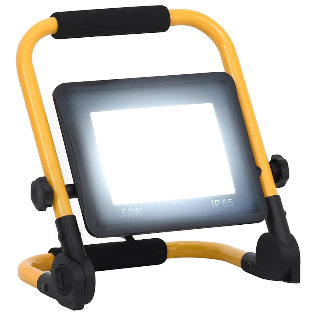 foto del prodotto faretto a led con maniglia 50 w bianco freddo cod mxl 73643