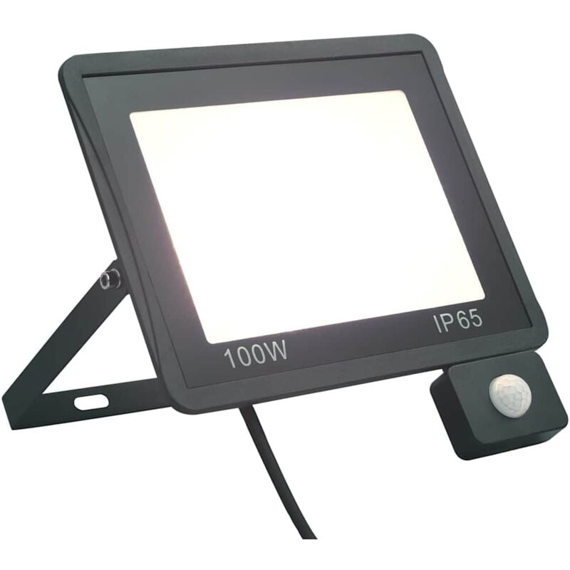 foto del prodotto faretto a led con sensore 100 w bianco freddo - vidaxl