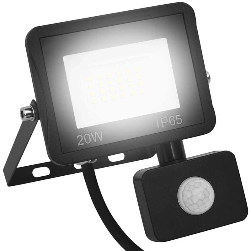 foto del prodotto faretto a led con sensore 20 w bianco freddo vidaxl