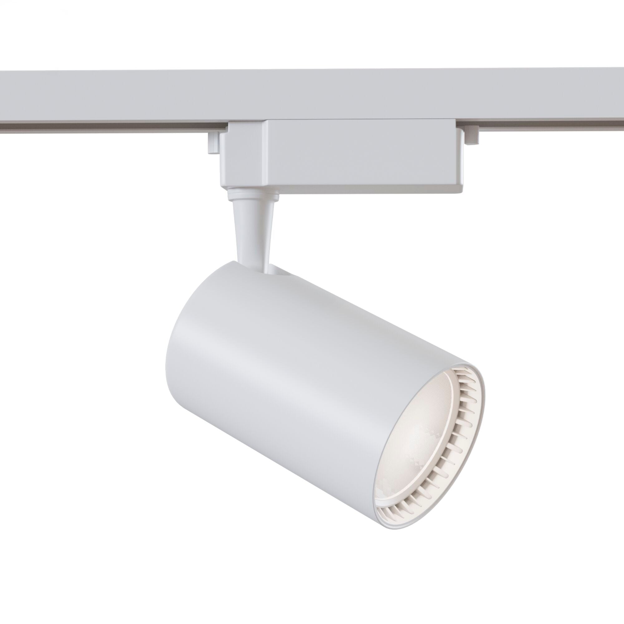 foto del prodotto faretto a led per sistema illuminazione binario 17w 3000k in alluminio vuoro bianco
