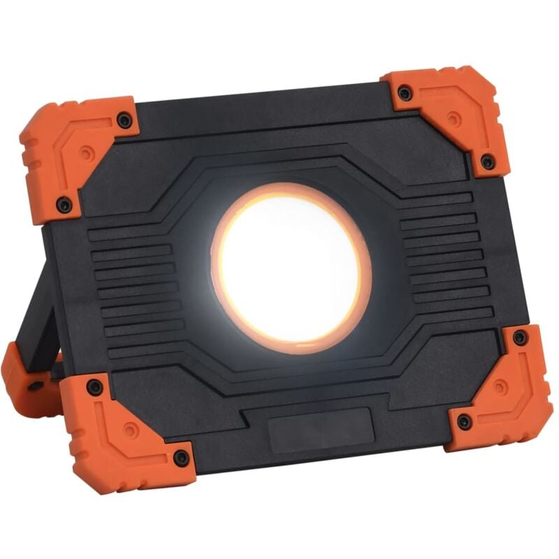 foto del prodotto faretto a led portatile in abs 10 w bianco freddo vidaxl