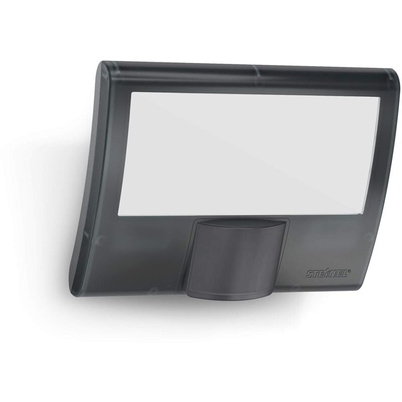 foto del prodotto faretto a led xled curved s, 9,3 w proiettore, rilevatore di movimento 160 , portata 8 m, applique per esterni, anthracite - steinel