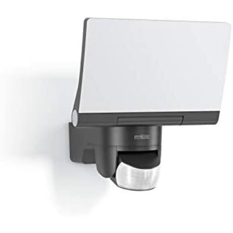 foto del prodotto faretto a led xled home 2 s , pannello orientabile, 13,7 w per 1550 lm, sensore di movimento a infrarossi 140 , raggio d'azione 10 m, grigio