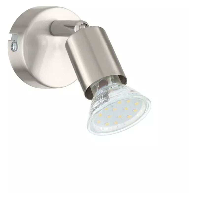 foto del prodotto faretto a parete da interno eglo buzz led grigio 3000k