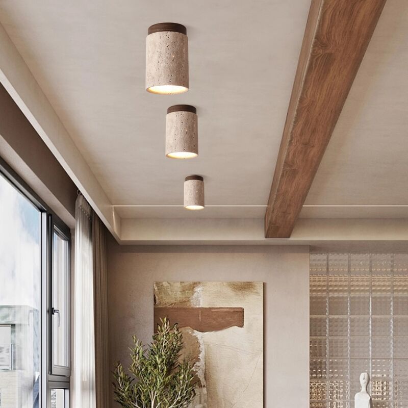 foto del prodotto faretto a soffitto moderna plafoniera rotonda lampada da soffitto art d eco e27 11cm per corridoio portico 3pcs