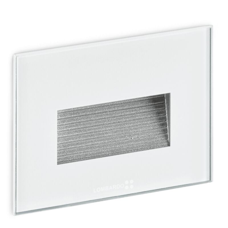 foto del prodotto faretto ad incasso asimmetrico 3w 4000k luce naturale ip66 stile next503 lombardo ll643cn