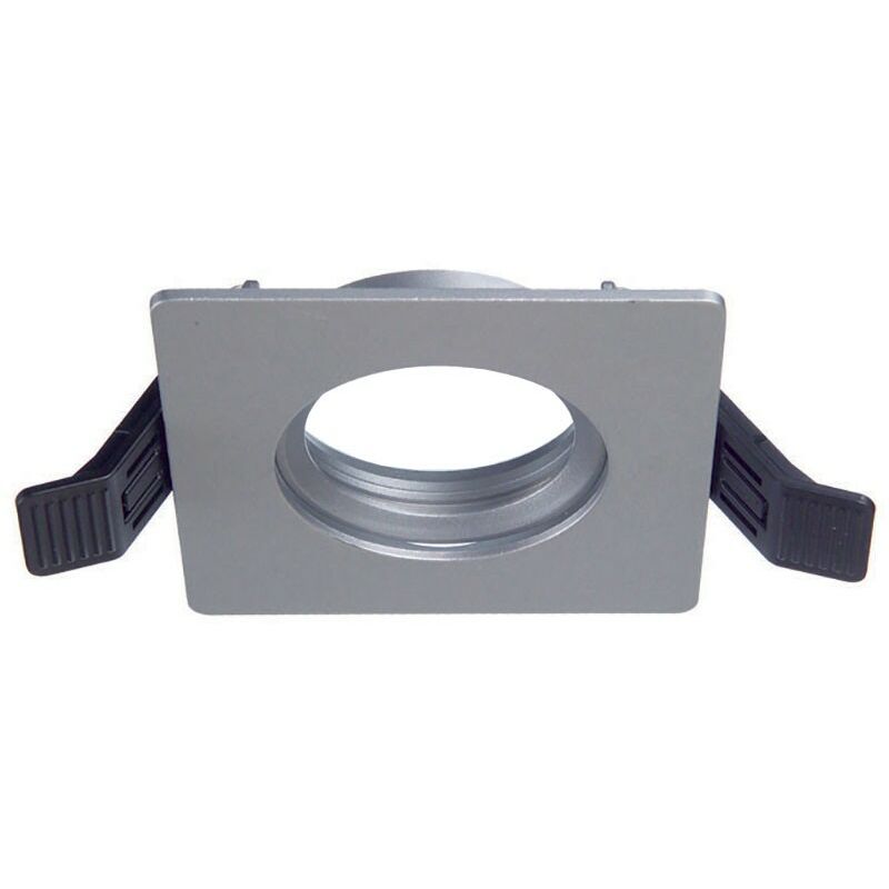 foto del prodotto faretto ad incasso duralamp quadrato colore grigio ip65 zkr65qg