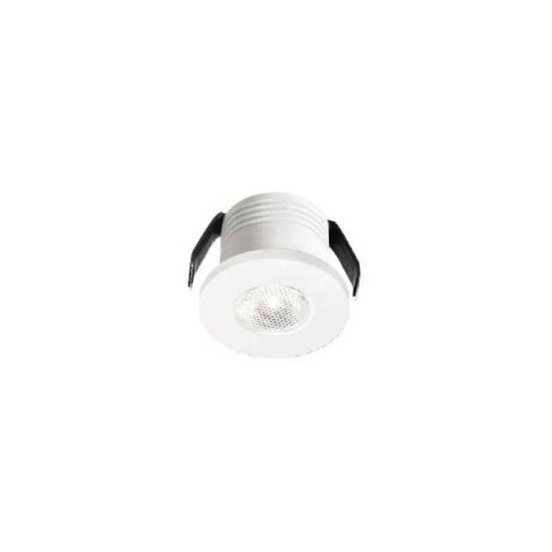 foto del prodotto faretto ad incasso led gea luce glam 3w 4000k bianco opaco gfa901n