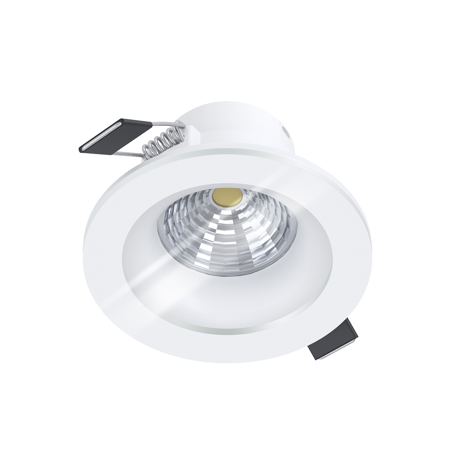 foto del prodotto faretto ad incasso moderno salabate in alluminio bianco led integrato 6w 2700k