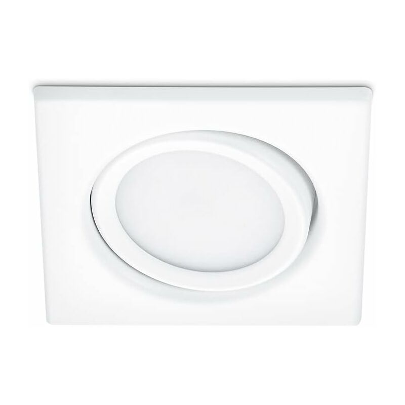 foto del prodotto faretto ad incasso trio rila quadrato bianco