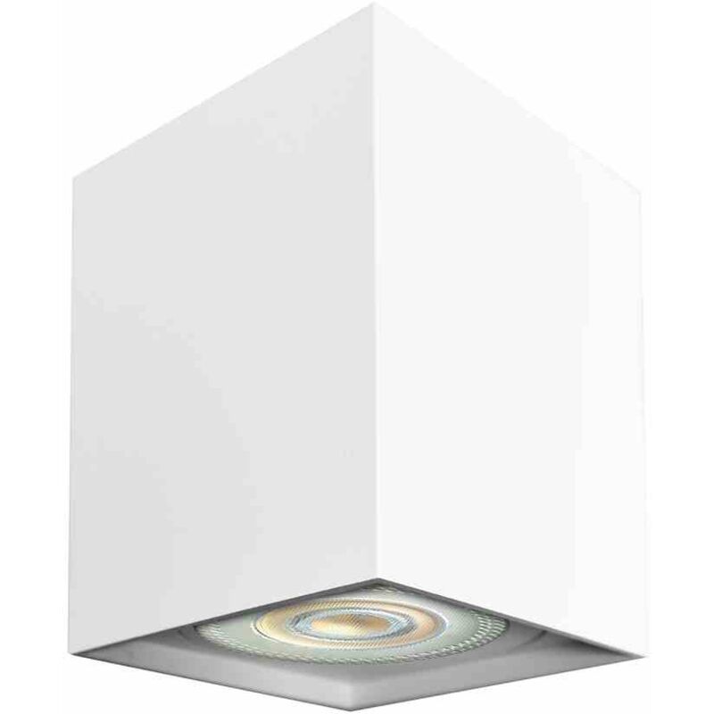 foto del prodotto faretto bima quadrato bianco 1xgu10