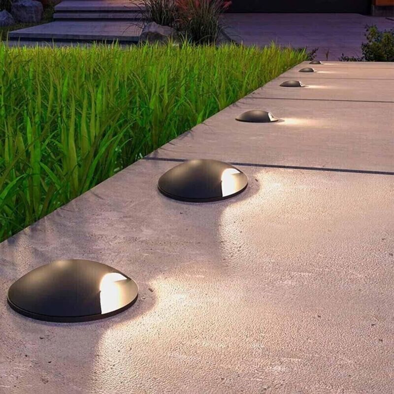 foto del prodotto faretto calpestabile led 1 w fascio luce naturale segnapassi carrabile esterno