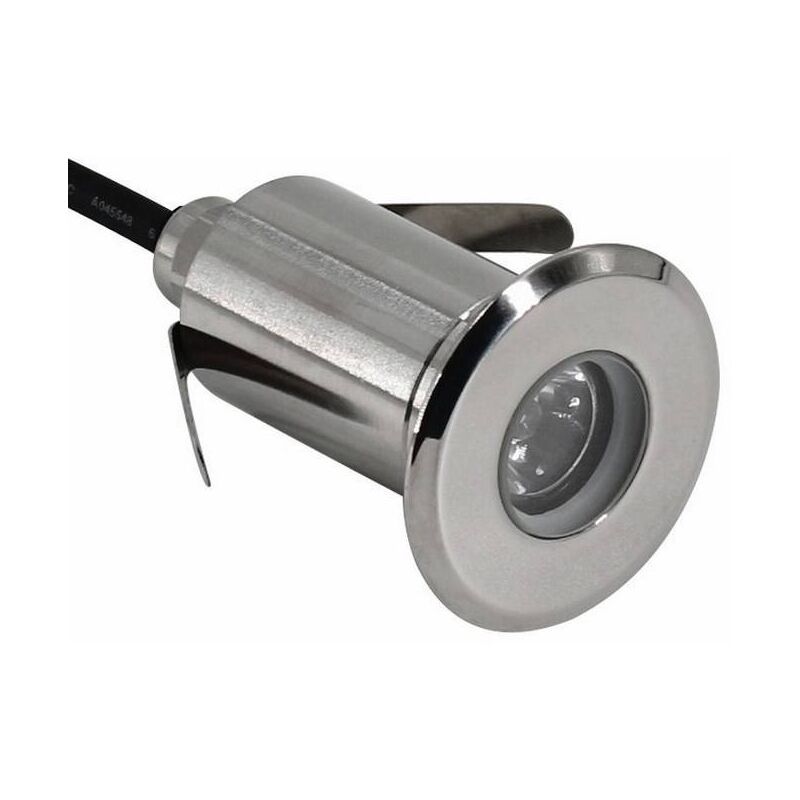 foto del prodotto faretto da incasso a terra led rgb 3w 12v dc ip67