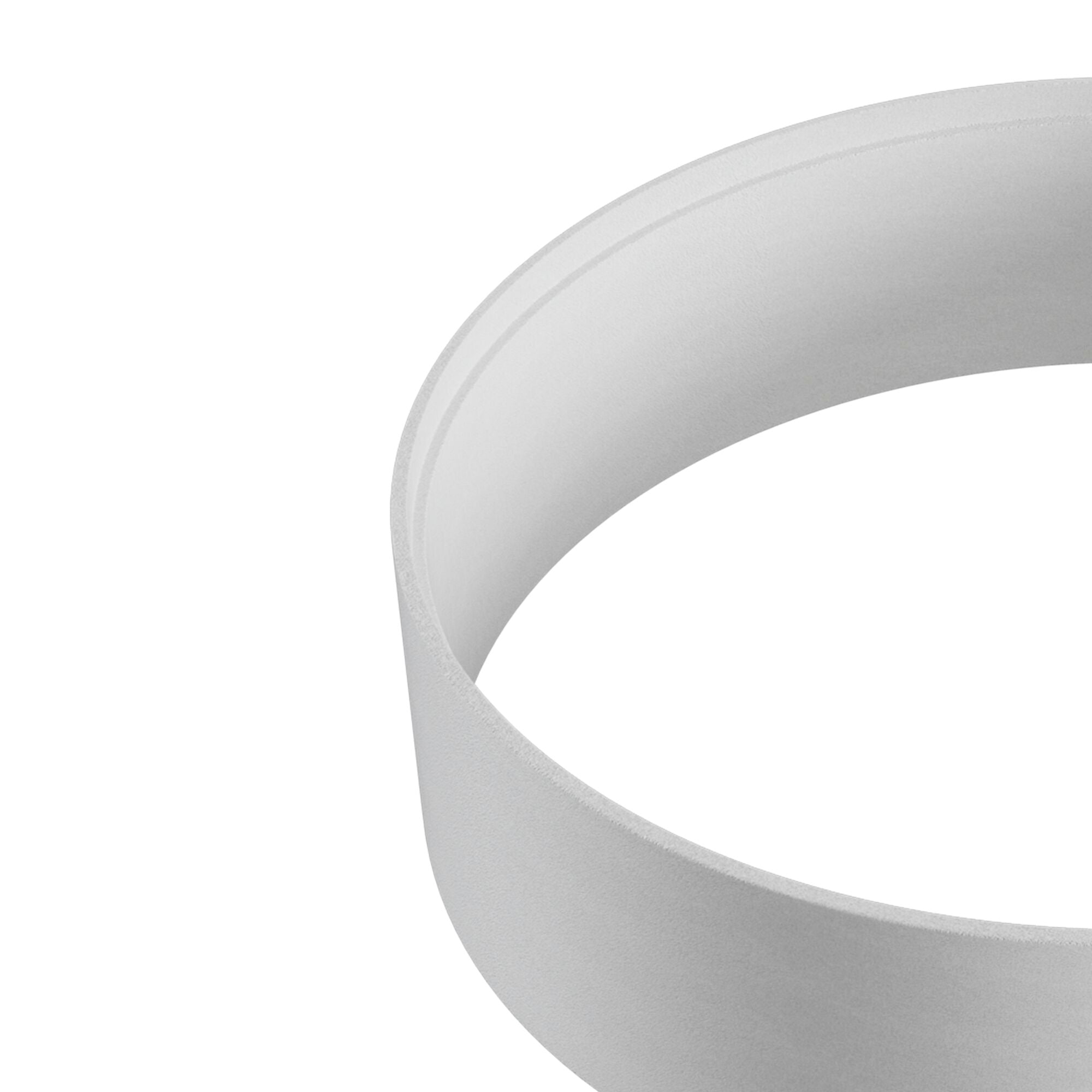foto del prodotto faretto da incasso accessorio downlight in alluminio barret bianco
