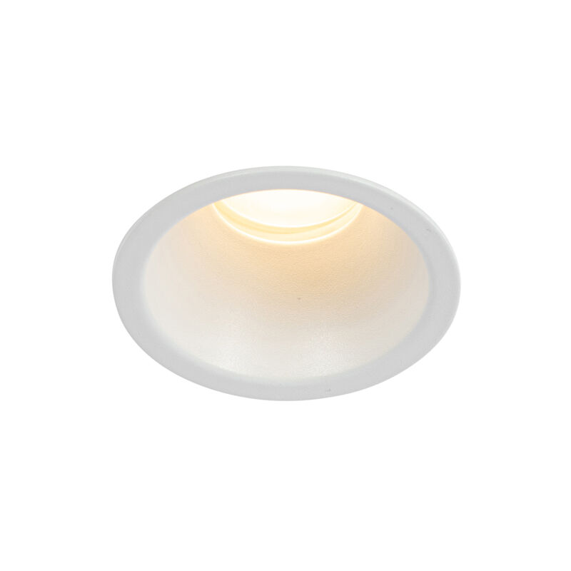 foto del prodotto faretto da incasso dept moderno alluminio bianco tondo max. 1 x watt qazqa