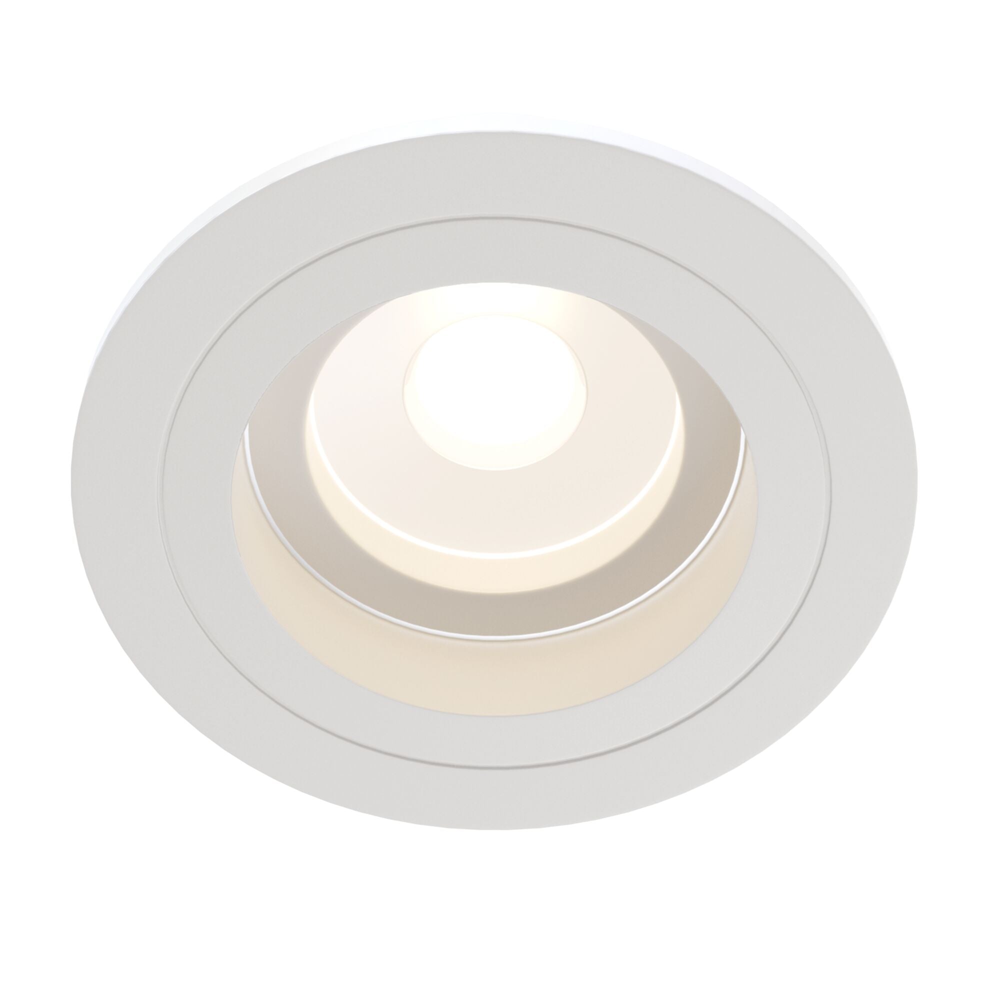 foto del prodotto faretto da incasso downlight in alluminio atom bianco