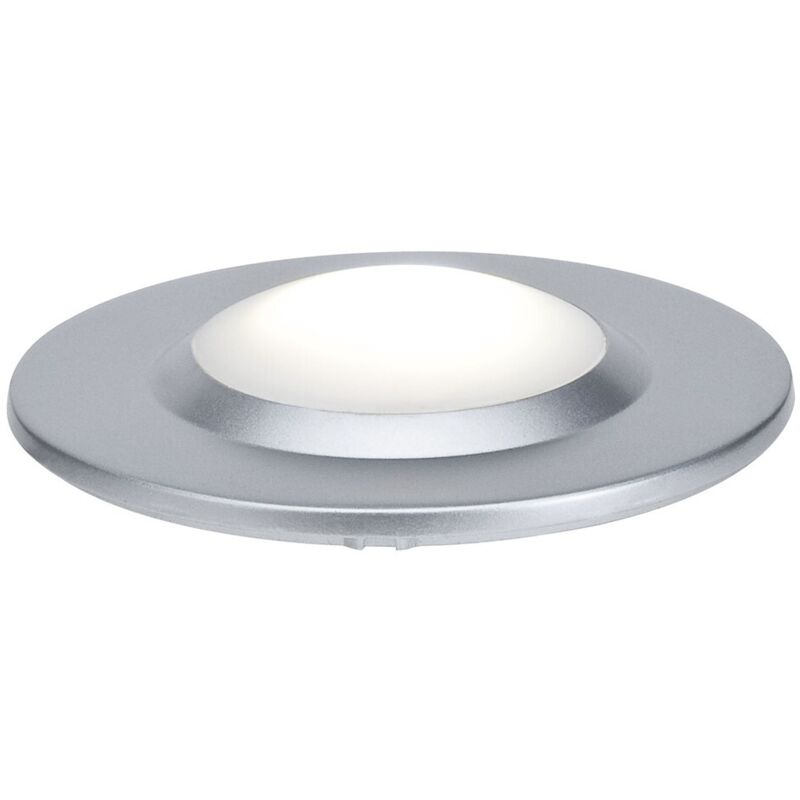 foto del prodotto faretto da incasso ip44 luce da bagno faretto da incasso faretto da soffitto cromato rotondo, alluminio opaco, led 3w bianco neutro, dxh 7x1 cm, set