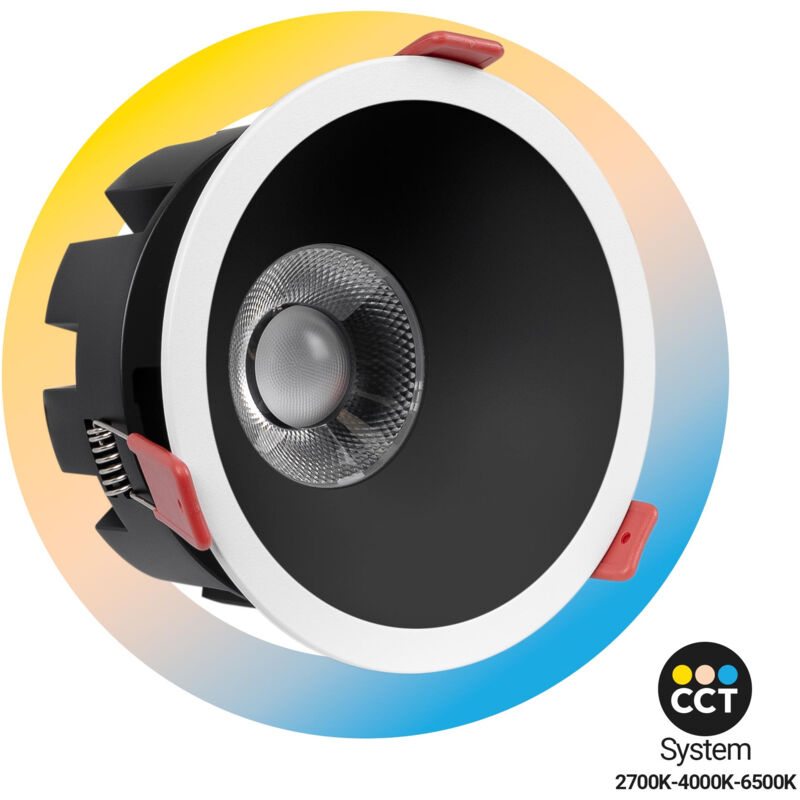 foto del prodotto faretto da incasso led 20w cct chip osram taglio 110mm