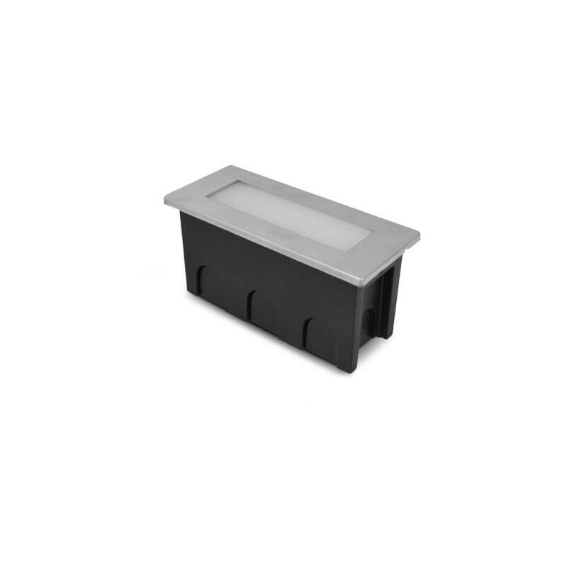foto del prodotto faretto da incasso led diffusore satinato 1,5w 60lm 110 ip65 123mmx53mm bianco naturale 4000k
