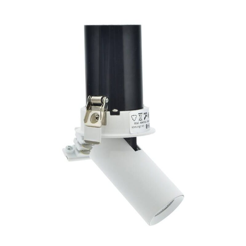 foto del prodotto faretto da incasso led orientabile 7w chip cree 24 bianco neutro