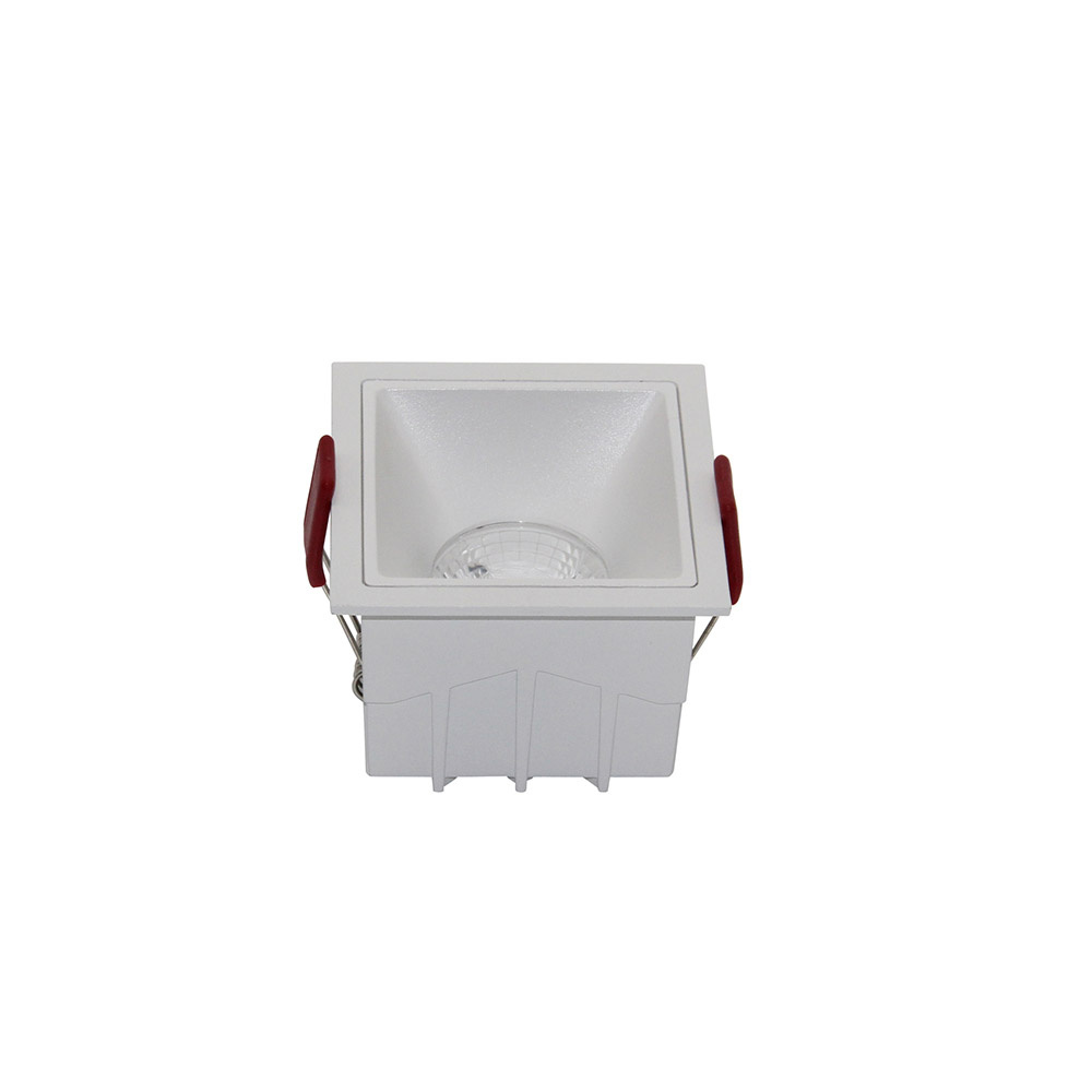 foto del prodotto faretto da incasso moderno alfa led alluminio bianco led luce calda 15w